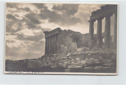 Greece - ATHENS - The Acropolis - Parthenon - REAL PHOTO - Publ. Collection M. Z. - Felix Ragno  - Griechenland