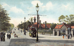 Scotland - GLASGOW - Great Western Road - Streetcar - PAPER REMNANTS ON REVERSE - Lanarkshire / Glasgow