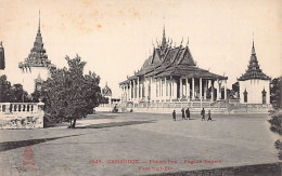 Cambodge - PHNOM PENH - Pagode Royale - Face Sud-Est - Ed. P. Dieulefils 1628 - Camboya