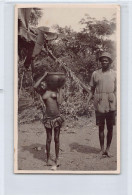 Congo Kinshasa - NU ETHNIQUE - Femme Mangbetu - CARTE PHOTO - Ed. Inconnu  - Belgisch-Kongo