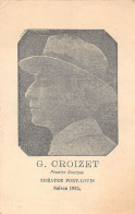 Mauritius - G. Croizet, Premier Comique, Théâtre De Port-Louis, Saison 1925 - Publ. Unis France. - Mauricio