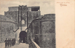 Greece - RHODES - Red Gate Of The Castle - Publ. Unknwon  - Griechenland