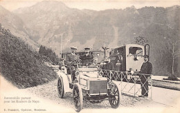 Suisse - ROCHERS DE NAYE (VD) Automobile - Gare - Chemin De Fer à Crémaillère - Ed. E. Fransioli - Other & Unclassified