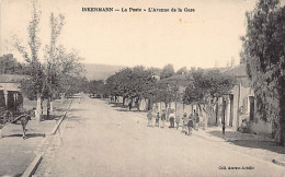 INKERMANN Oued Rhiou - La Poste - L'avenue De La Gare - Ed. Achille Amram  - Otros & Sin Clasificación