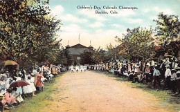 BOULDER (CO) Children's Day, Colorado Chautauqua - Sonstige & Ohne Zuordnung