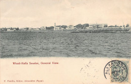 Sudan - WADI HALFA - General View - Publ. F. Fiorillo - Soudan