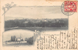 COLLOMBIER SUR MORGES (VD) Multivue - L'église - Vue Générale - Carte Abîmée, Voir Scan Pour L'état - Ed. Inconnu  - Colombier