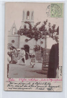 Tunisie - GABÈS - L'église Catholique, Sortie De L'office Un Dimanche - CARTE PHOTO Année 1904 - Ed. Inconnu  - Tunisie