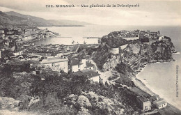 MONACO - Vue Générale De La Principauté - Ed. Giletta 702 - Otros & Sin Clasificación