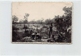 Guinée Conakry - Les Placers De Siguiri - Quelques Orpailleurs - Chercheurs D'or - PHOTO Septembre 1934 - Ed. Inconnu  - Frans Guinee