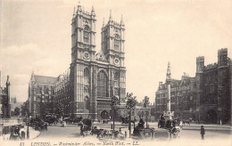 England - LONDON - Westminster Abbey - North West - Publisher Levy LL. 43 - Westminster Abbey