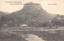 Polynésie - Vue De Raiatea - Ed. Inconnu  - Polynésie Française