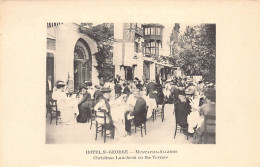 Alger MUSTAPHA - Hôtel St-Georges - Christmas Luncheon On The Terrace - Ed. Le Panneau Artistique  - Alger