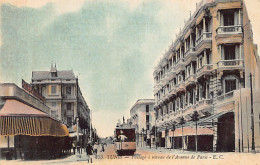 Tunisie - TUNIS - Passage à Niveau De L'Avenue De Paris - Tramway 106 - Ed. LL Lévy 235 - Tunisia