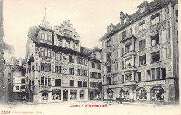 LUZERN - Hirschenplatz - Verlag Photoglob 3294 - Luzern