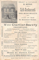 Champ De Bataille De Waterloo (Br. W.) Le Piédestal - Café Restaurant Des Monume - Waterloo