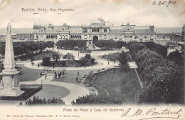 Argentina - BUENOS AIRES - Plaza De Mayo Y Casa De Gobierno - Ed. R. Rosauer 707 - Argentinië