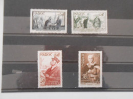 MAROC YT 339/342 CAMPAGNE DE SOLIDARITE** - Unused Stamps