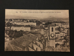 Cannes - L'église Du Suquet - Vue Panoramique - 06 - Cannes