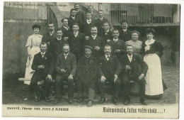 Davayé - Février 1909 - Tous à Marier "Mademoiselle, Faites Votre Choix ...! Pas Circulé - Other & Unclassified