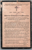 Bidprentje Lokeren - Bracke Marie Clémentine (1846-1921) - Images Religieuses