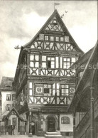 72138659 Meiningen Thueringen Buechnersches Haus Fachwerk Meiningen - Meiningen