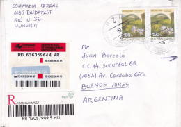Hungary - 2008 - Airmail - Letter - Sent From Budapest To Buenos Aires, Argentina - Caja 30 - Brieven En Documenten