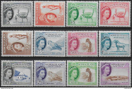 1953-58 Somaliland Protectorate 12v. MNH SG N. 137/48 - Autres & Non Classés