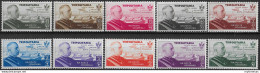 1934 Tripolitania Airmail Roma-Mogadiscio 10v. MNH Sassone N. 47/56 - Andere & Zonder Classificatie