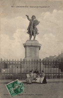 50 , Cpa  CHERBOURG , 85 , Statue De Napoléon 1er   (13483) - Cherbourg