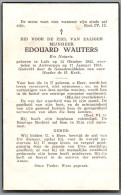 Bidprentje Luik - Wauters Edouard (1865-1953) - Devotieprenten