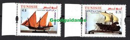 2022 -  Tunisia - Pieces From The Military Museum Of Manouba- Boats- Complete Set 2v.MNH** - Tunisia