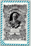 13947521 - Erinnerung Thronbesteigung Ludwig III Wappen Krone - Familias Reales