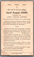 Bidprentje Lummen - Marx Jozef August (1873-1942) - Andachtsbilder