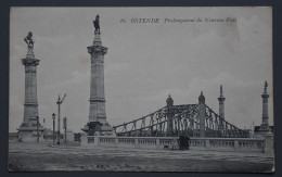 60 - Ostende  - Prolongement Du Nouveau Pont - Sans éditeur - Vers 1910 - Oostende