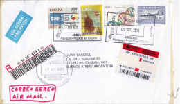 Spain - 2010 - Airmail - Letter - Sent From Valencia To Buenos Aires, Argentina - Caja 30 - Brieven En Documenten