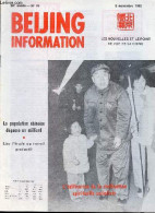 Beijing Information N°45 8 Novembre 1982 - Nations Unies : La Quatrième Victoire Importante Du Kampuchéa Démocratique -  - Autre Magazines