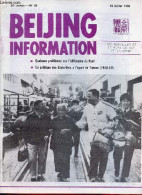 Beijing Information N°28 12 Juillet 1982 - La 2e Session Spéciale De L'ONU Sur Le Désarmement - Proposition De La Chine - Andere Tijdschriften