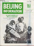 Beijing Information N°25 21 Juin 1982 - L'expansion D'Israel Au Liban - Evolution Rapide Au Tchad - Les Pas Chancelants  - Otras Revistas