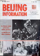 Beijing Information N°9 1er Mars 1982 - Un Accord En Trois Points Entre Sihanouk Et Khieu Samphan - Un Vain Artifice De - Autre Magazines