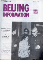 Beijing Information N°3 18 Janvier 1992 - La Guerre Irano-irakienne : Tant De Sang Versé ! - L'unité Se Fait Jour Au Sei - Andere Magazine