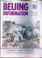 Beijing Information N°15 12 Avril 1982 - Un Congrès Du PCV Hostile Au Peuple - Recrudescence De La Guerre Du Golfe - La - Autre Magazines