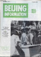 Beijing Information N°2 11 Janvier 1982 - La Chine Est Opposée à La Vente D'armes Par Les Pays étrangers à Taiwan - Rétr - Other Magazines