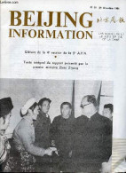 Beijing Information N°51 21 Décembre 1981 - Nations Unies : Une Victoire Du Tiers Monde - Afrique Du Sud : Pseudo-indépe - Other Magazines