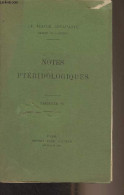 Notes Ptéridologiques - Fascicule IV - Le Prince Bonaparte - 1916 - Other & Unclassified