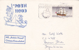Germany - 1977 - Letter - Sent From Monchengladbach To Argentina - Robin Hood Envelope - Caja 30 - Lettres & Documents