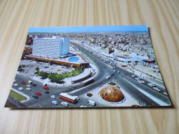 Casablanca (Maroc).Vue Panoramique Sur La Place Mohammed V Et L'Hôtel Casablanca - Carte Animée. - Casablanca