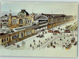 40105121 - Bahnhoefe  Hauptbahnhof Dresden Um - Stations - Zonder Treinen