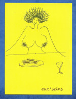 CPM  Illustrateur Dessin De Ivan HOR - Femme Buste Nu Humour Jeu De Mot Série Des Seins - Our' Seins ( Oursin ) Ed La Ci - Humor