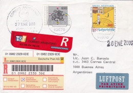 Germany - 2000 - Airmail - Letter - Sent From Windischeschenbach To Buenos Aires, Argentina - Caja 30 - Briefe U. Dokumente